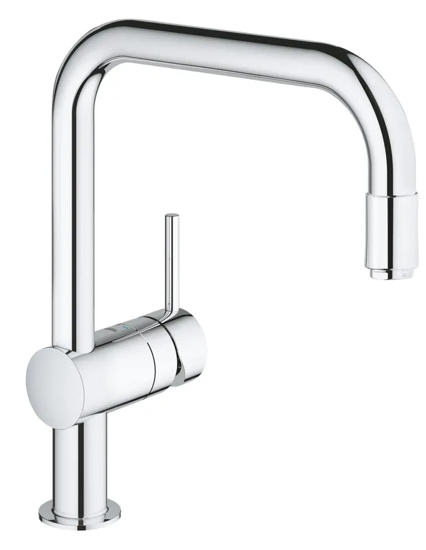 Baterie de bucatarie Grohe 32067000, 1 bar, 309 mm, 223 mm, 1 orificii instalare, 1 sprayuri, 360 unghi pivotare, Crom