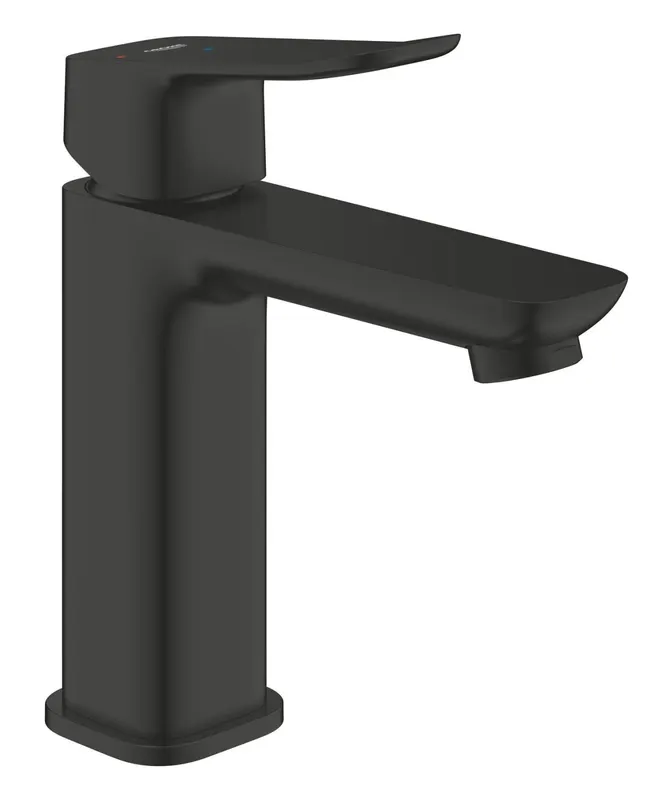 Baterie lavoar Grohe 1018362430, Dice, tip comanda monocomanda, marime m, tip instalare pe blat, pe lavoar, negru