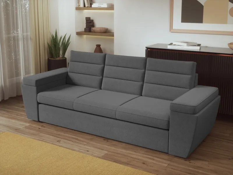 Canapea Extensibila Spark Gri Inchis — imaginea 2