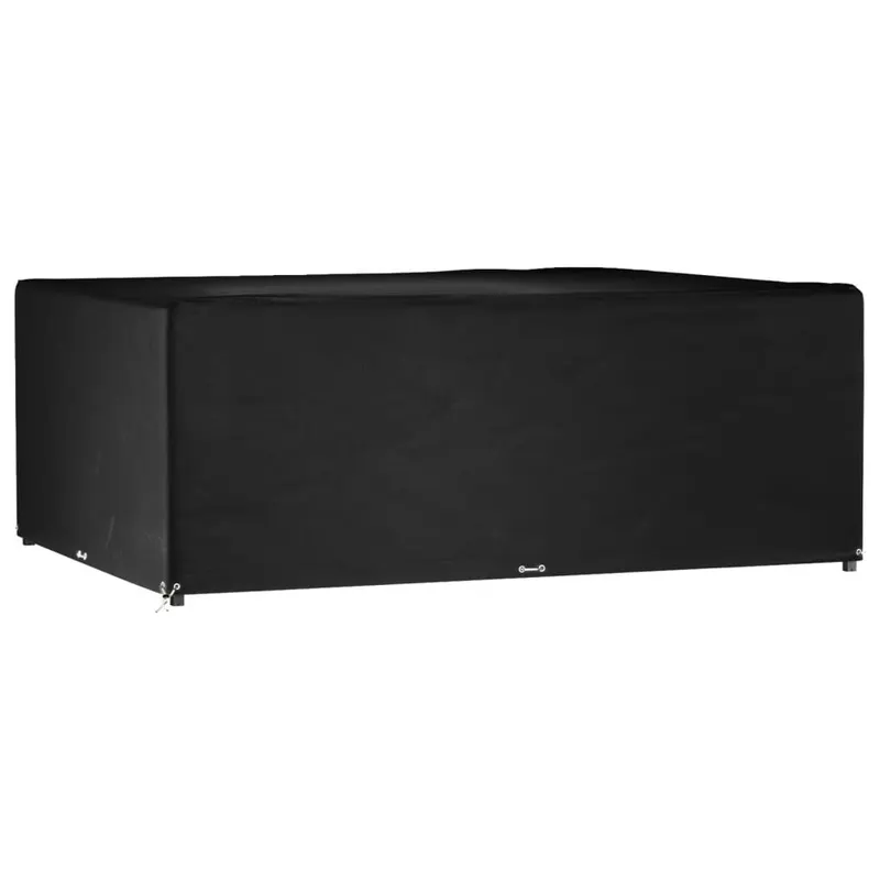 husa pentru mobilier gradina, 16 ocheti, 300x250x90 cm, patrat