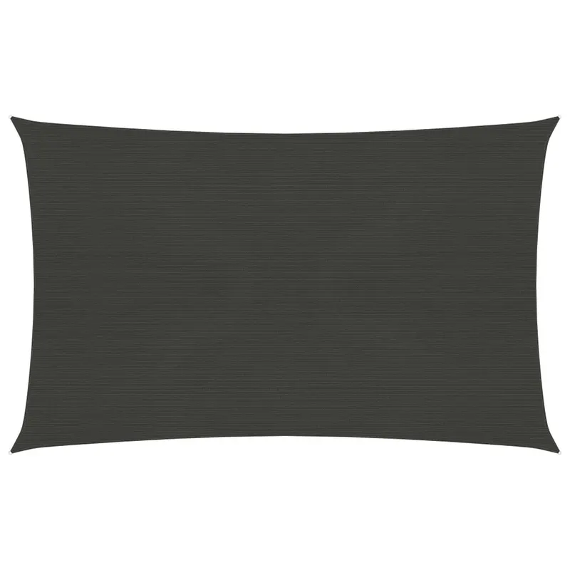 panza parasolar, antracit, 2x4,5 m, hdpe, 160 g/m2
