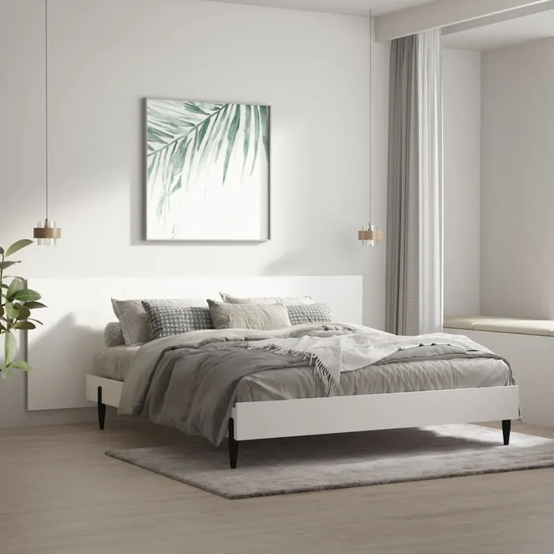 tablie de perete,alb,240x1,5x80 cm, lemn prelucrat