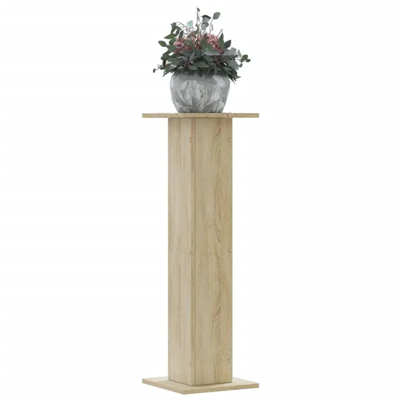 suporturi plante 2 buc. stejar sonoma 30x30x95cm lemn prelucrat