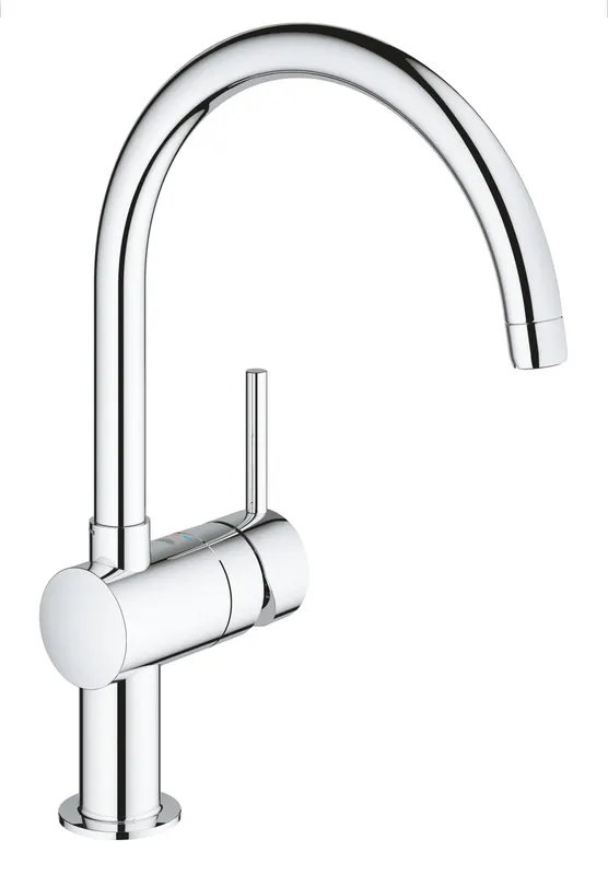 Baterie de bucatarie Grohe 32917000, 1 bar, 356 mm, 223 mm, 1 orificii instalare, 1 sprayuri, 360 unghi pivotare, Crom