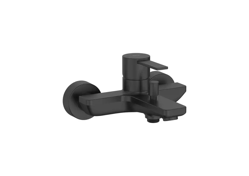 Baterie cada Roca A5A025FNB0, Targa, montaj pe perete, tip incastrare aparent, tip comanda monocomanda, negru