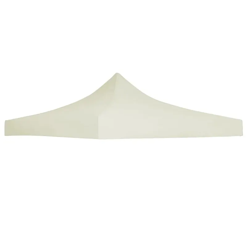 acoperis cort de petrecere, crem, 3 x 3 m