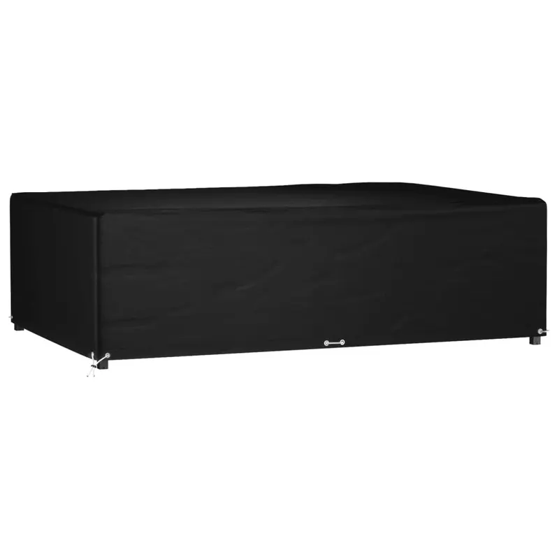 husa pentru mobilier gradina, 12 ocheti, 227x152x65 cm patrat