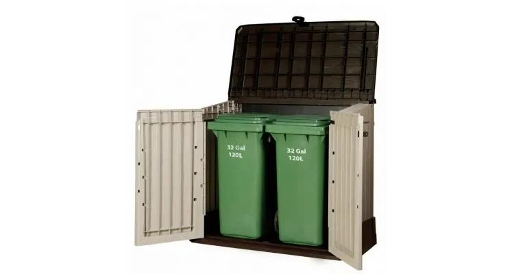 Dulap gradina pubele MIDI CRT Bej Maro Keter 249440