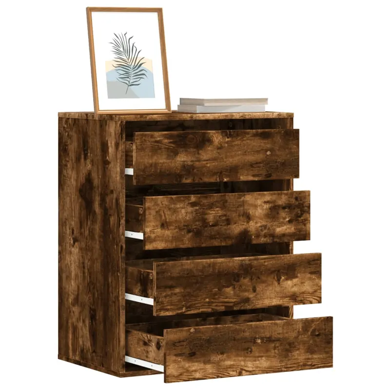 dulap colt cu sertare lemn vechi 60x41x76 cm lemn prelucrat