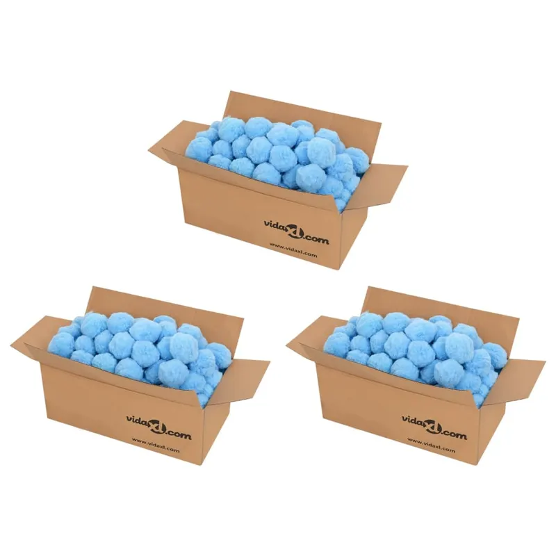 Bila filtrare piscina anti-bacterian albastru 2100g polietilena