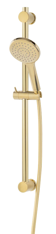 Coloana de dus Fdesign Inula FD3-103-55, 1 2 , 730 mm, 1 pulverizare, 1.5 m, anti-calcar, lucios, auriu