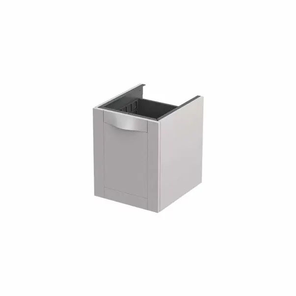 Dulap mediu lateral crem mat Oristo Skagen 40x50 cm sertar cos de rufe