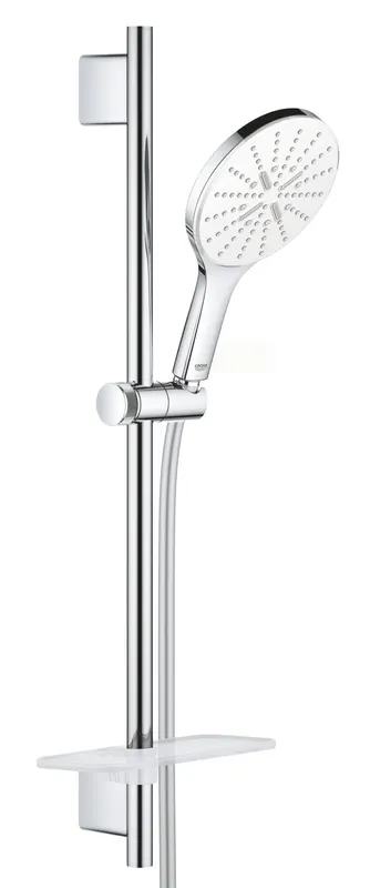 Coloana dus Grohe 26592LS0, SmartActive 150, 600 mm, 3 functii, etajera, crom