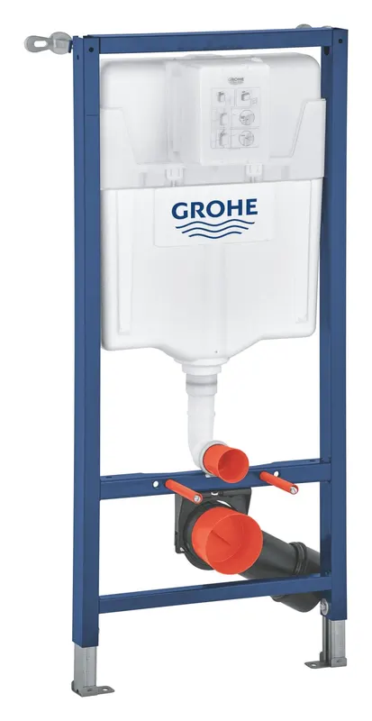 Cadru WC suspendat Grohe 38848000, 1135 mm, 500 mm, 90, 110 mm, 2 moduri spalare, incastrat, uscata, otel