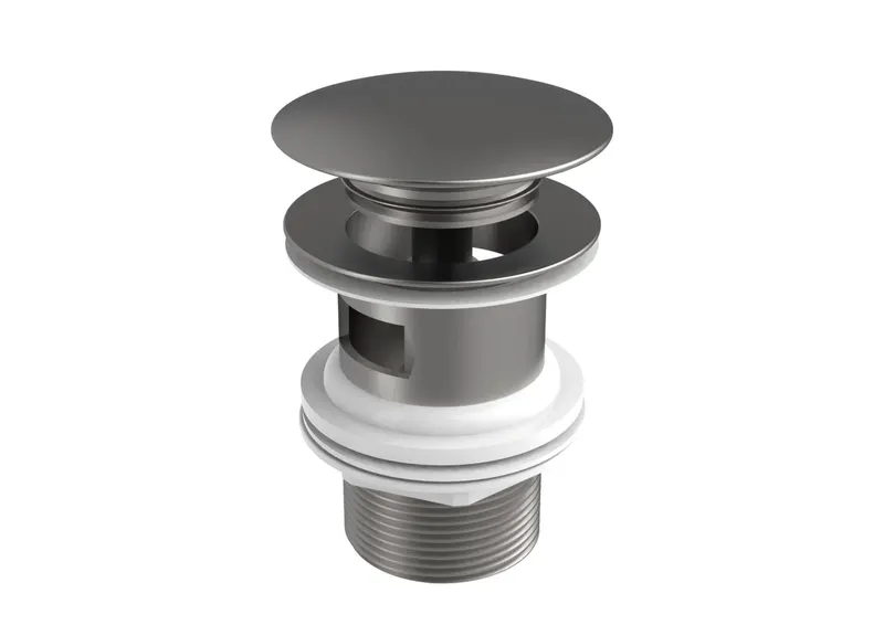 Ventil lavoar Roca A5054015SM, 105 mm, 45 mm, 65 diametru, 1 1 4 diametru montaj, universal, Otel satinat