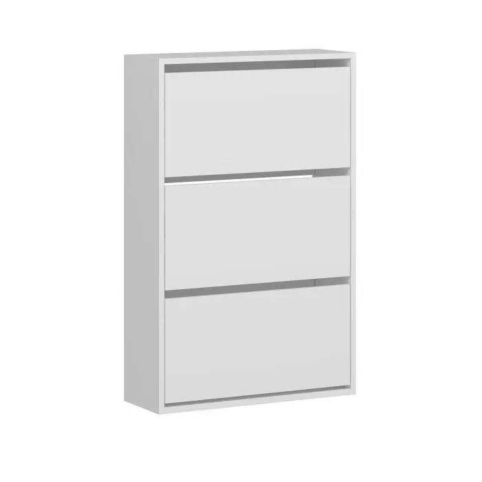 Pantofar LUPA 3, suspendat, alb, 70x25x109 cm