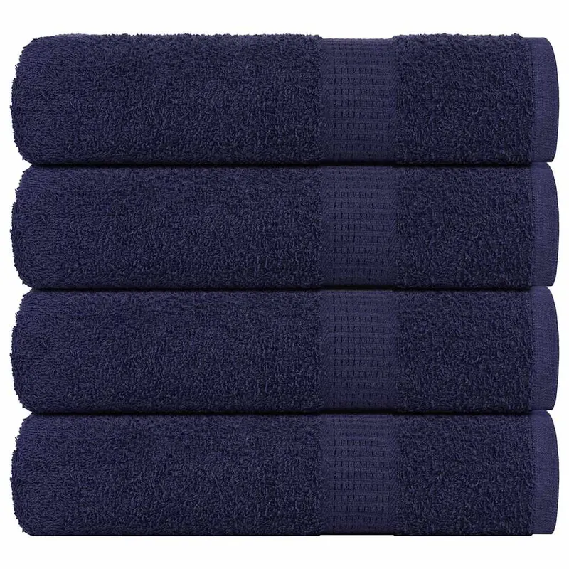 prosoape de baie 4 buc bleumarin 100x150cm 360 g/m2 100% bumbac