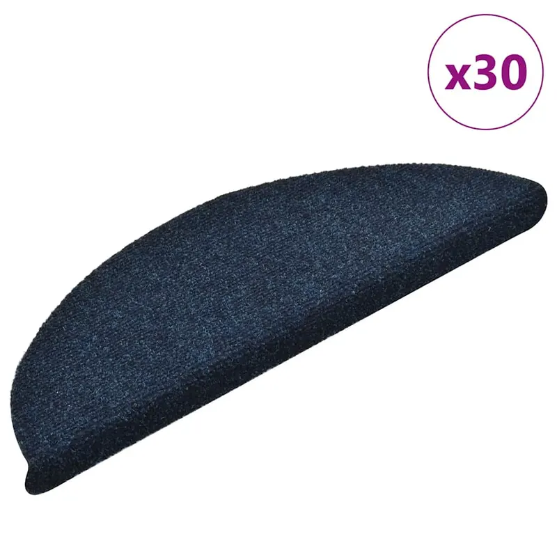Covorase scara autoadezive 30 buc navy 56x17x3 cm