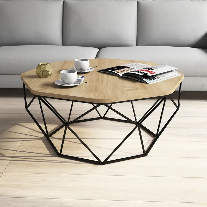 Masa de Cafea 90 X 38 X 90 Diamond - Oak