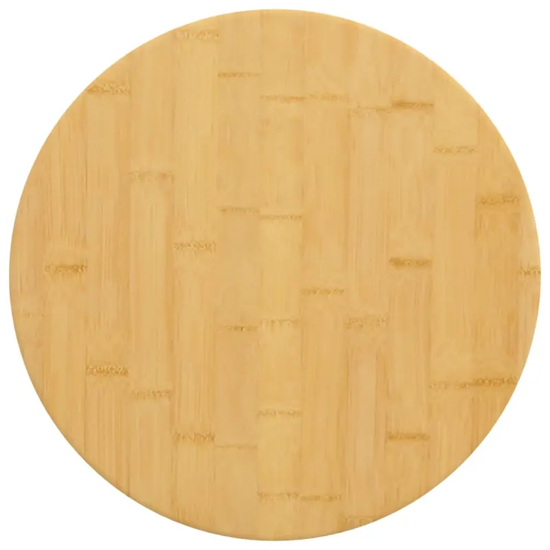 blat de masa, Ø50x2,5 cm, bambus