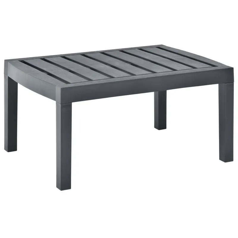 masa de gradina, antracit, 78 x 55 x 38 cm, plastic