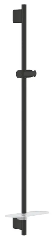 Bara dus fix Grohe 266032430, 930 mm, 78 mm, universal, suport dus reglabil, pe perete, abs, bara de dus, Negru