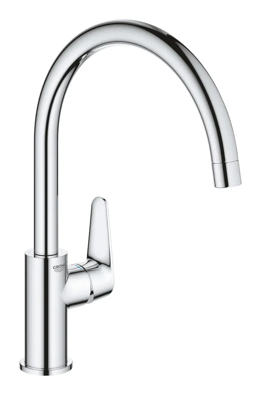 Baterie de bucatarie Grohe 31554001, 1 bar, 332 mm, 223 mm, 1 orificii instalare, 1 sprayuri, 360 unghi pivotare, Crom