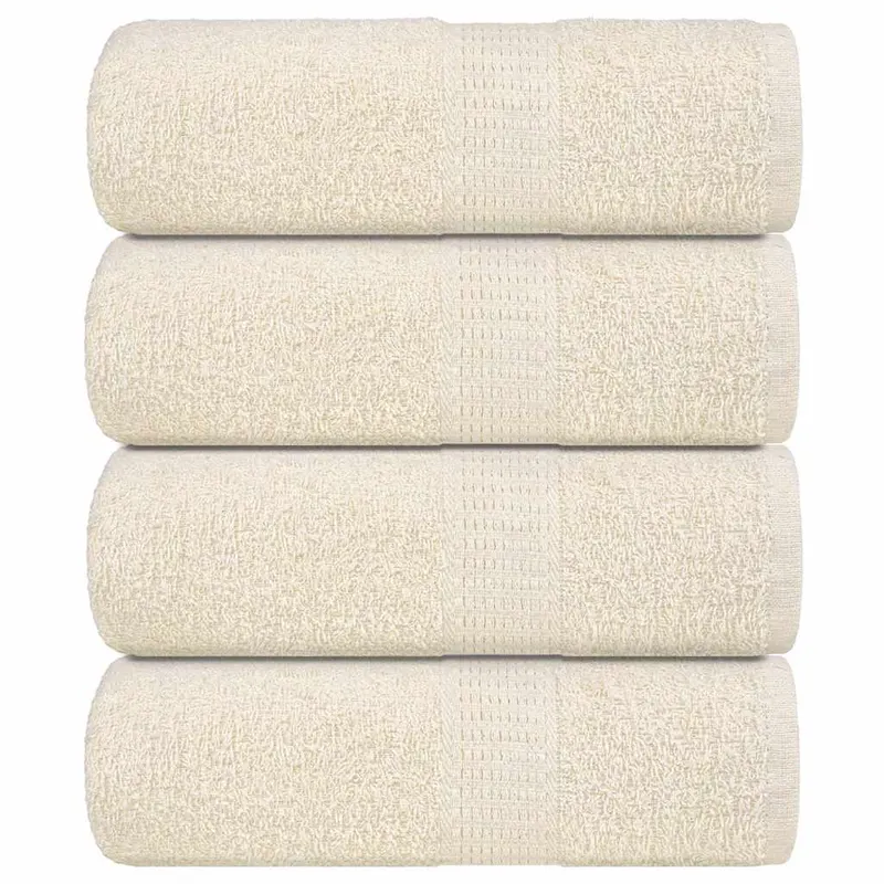 Prosoape de oaspeti, frogn, 4 buc., crem, 30x50 cm, 360 g/m2