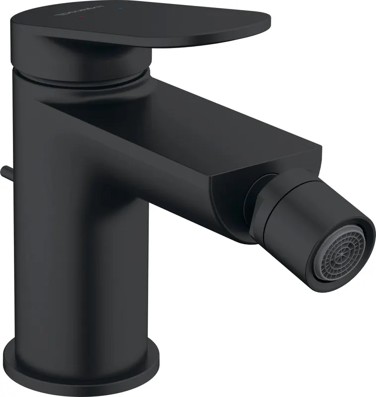 Baterie bideu Duravit WA2400001046, Wave, tip comanda monocomanda, marime s, tip instalare pe bideu, negru
