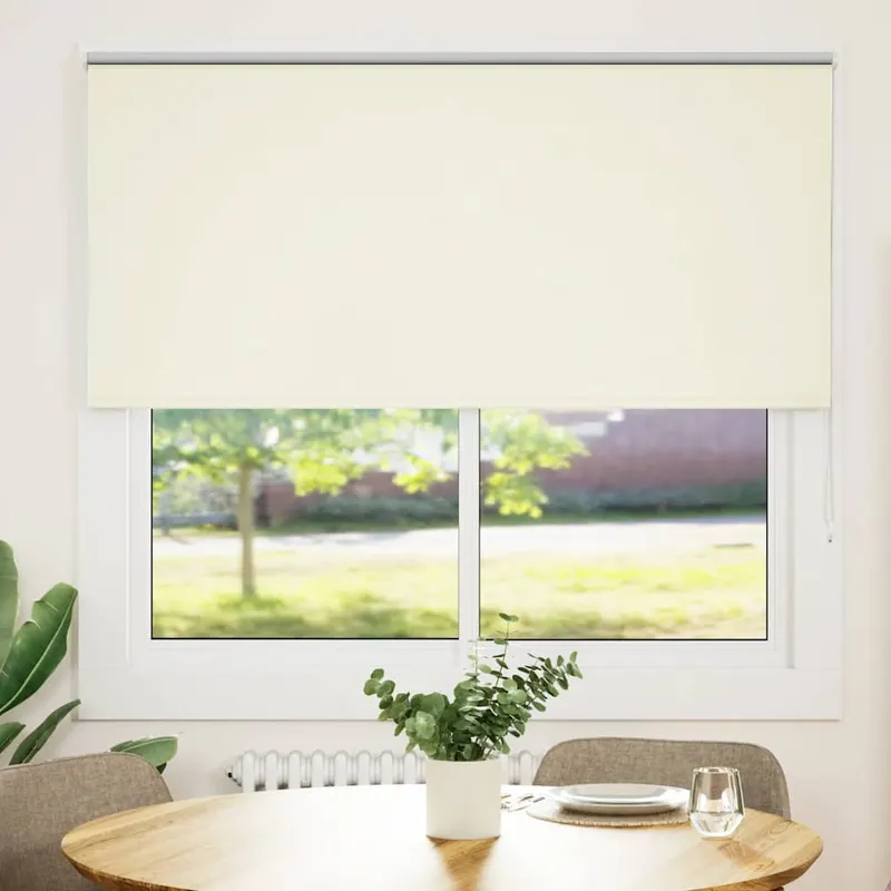 jaluza cu role opace ivoar 160x130 cm latime material 156,6 cm