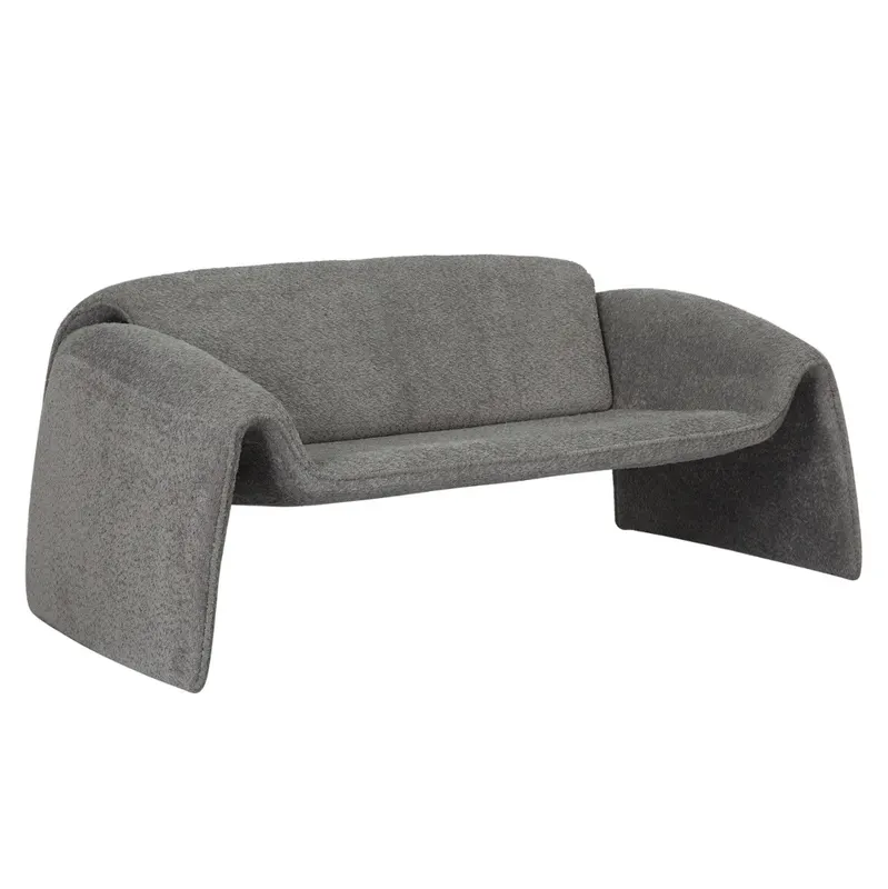 Canapea 2 locuri HENRYKS 160 CM - Grey