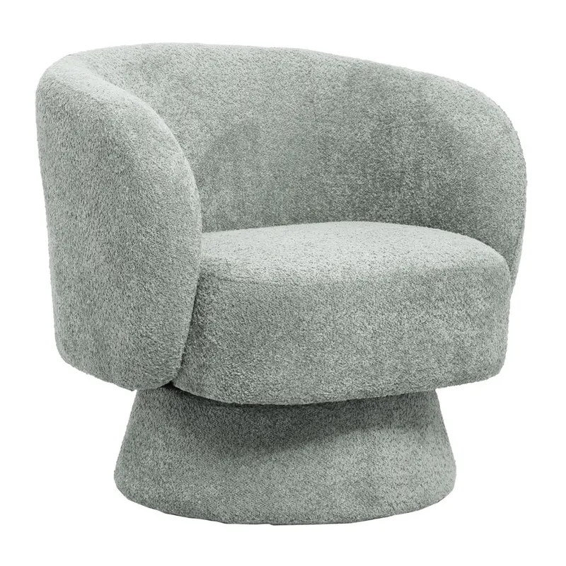 Fotoliu RIVES BOUCLE - Verde