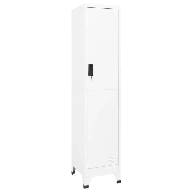 Fiset, alb, 38x45x180 cm, otel