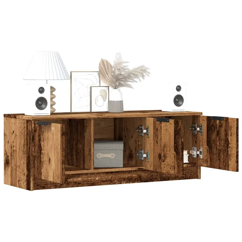dulap tv lemn vechi 102x35x36,5 cm lemn prelucrat