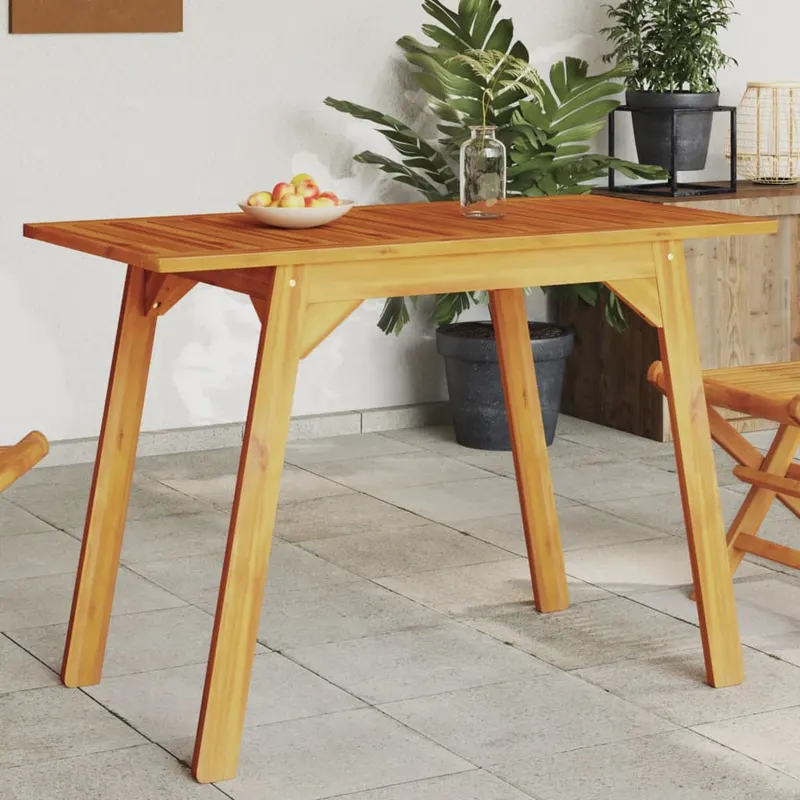 masa de gradina, 110x56x75 cm, lemn masiv de acacia