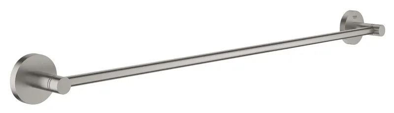 Bara prosop Grohe 41178DC0, Start, pe perete, 600 mm, metal, mat, otel satinat
