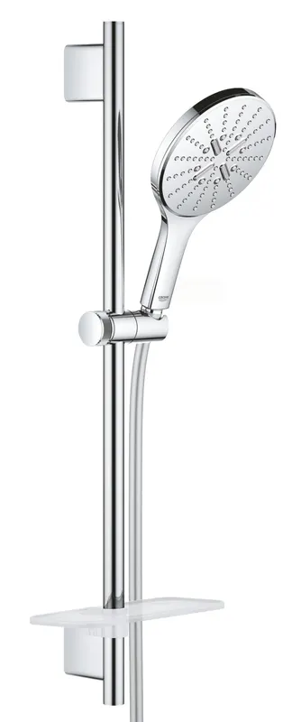 Coloana de dus Grohe 26591000, 1.75 m, 150 mm, 600 mm, 3 functii para dus, 1 2 conexiune furtun, Crom