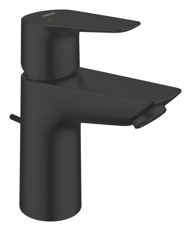 Baterie lavoar Grohe 233422431, 28 mm, 5 l min, 0.7 bar, 34 mm, 147 mm, 93 mm, 395 mm, 1 orificii instalare, Negru