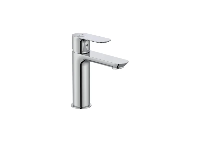Baterie lavoar Roca A5A326EC00, Cala, tip comanda monocomanda, marime m, tip instalare pe lavoar, crom