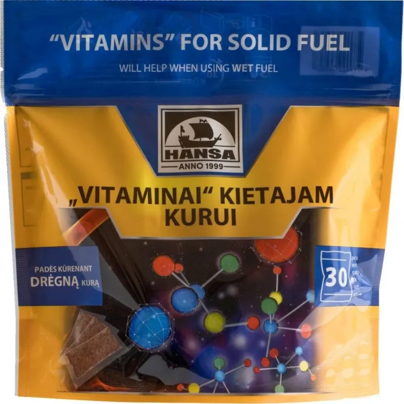 Vitamine pentru combustibil solid - 30 plicuri