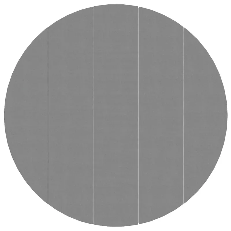 acoperire geotextil piscina, gri deschis, Ø550 cm, poliester