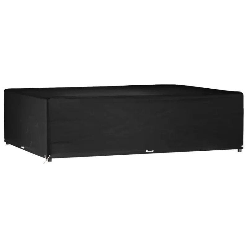 husa pentru mobilier gradina, 16 ocheti, 300x200x75 cm, patrat