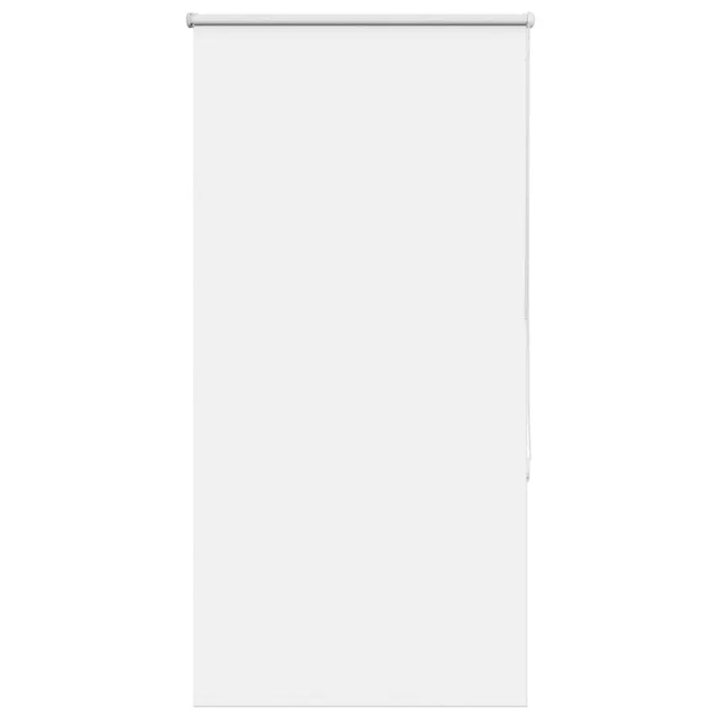 jaluza cu role opace alb 75x130 cm latime material 70,7 cm