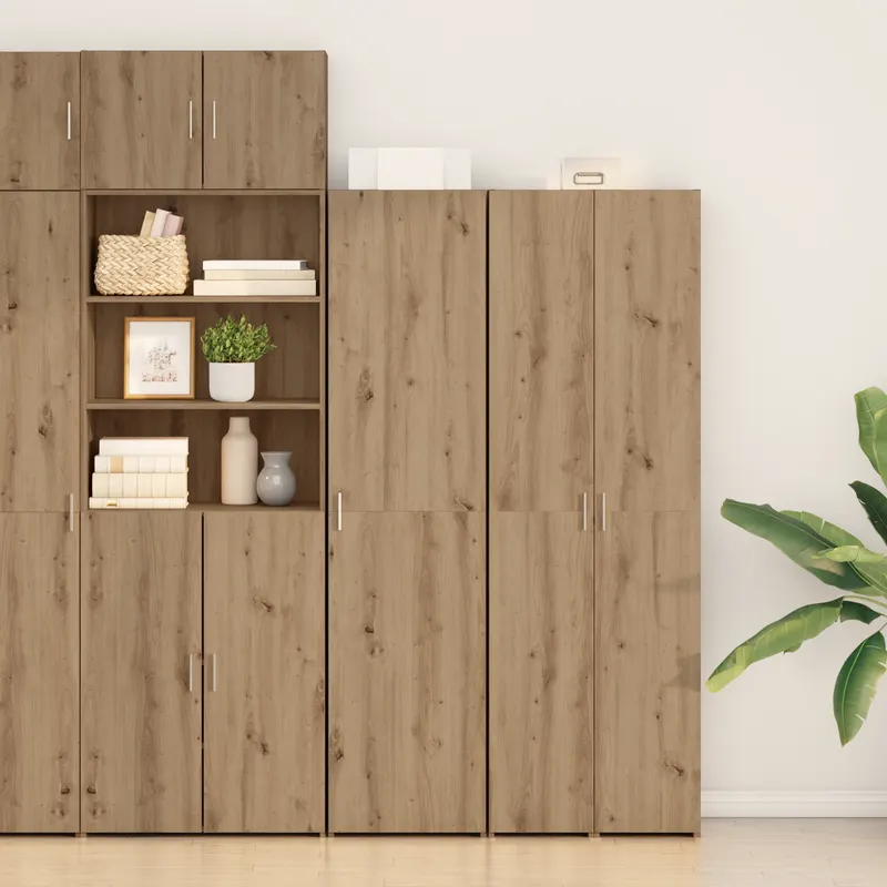 highboard din stejar artesan 45x42.5x185 cm lemn prelucrat