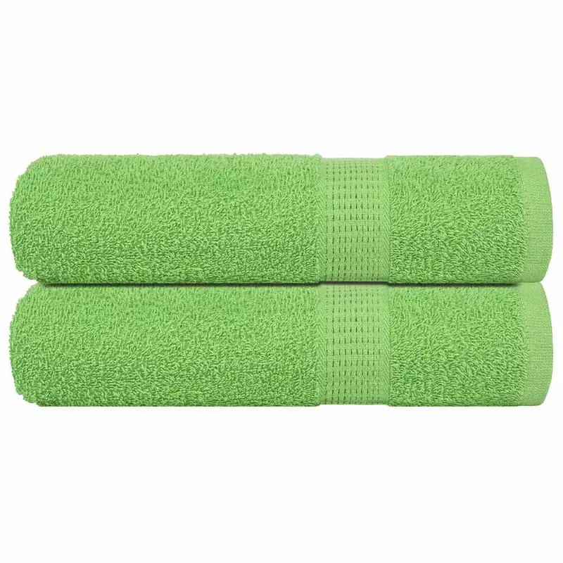 prosoape de dus 2 buc verde mar 70x140 cm 360 g/m2 100% bumbac