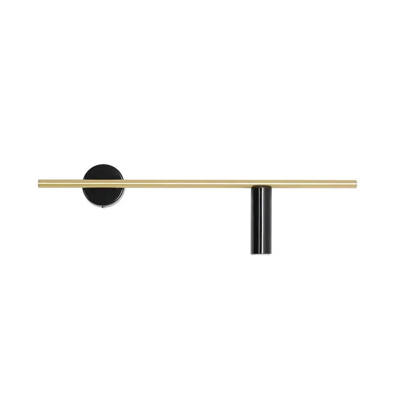 Aplica de perete VERAN 1 RIGHT - Negru/Bronz