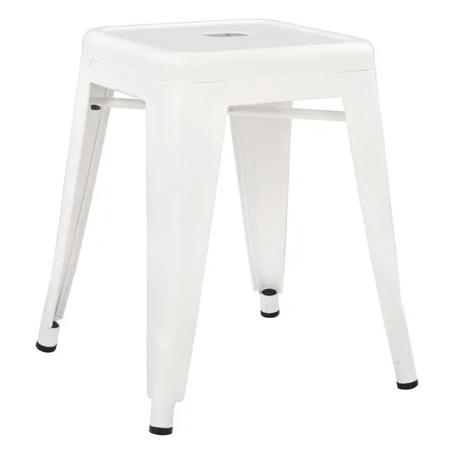 Taburet PARISIAN 37 CM - Alb