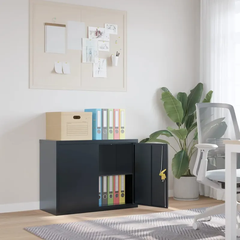 fiset, antracit, 90x40x70 cm, otel