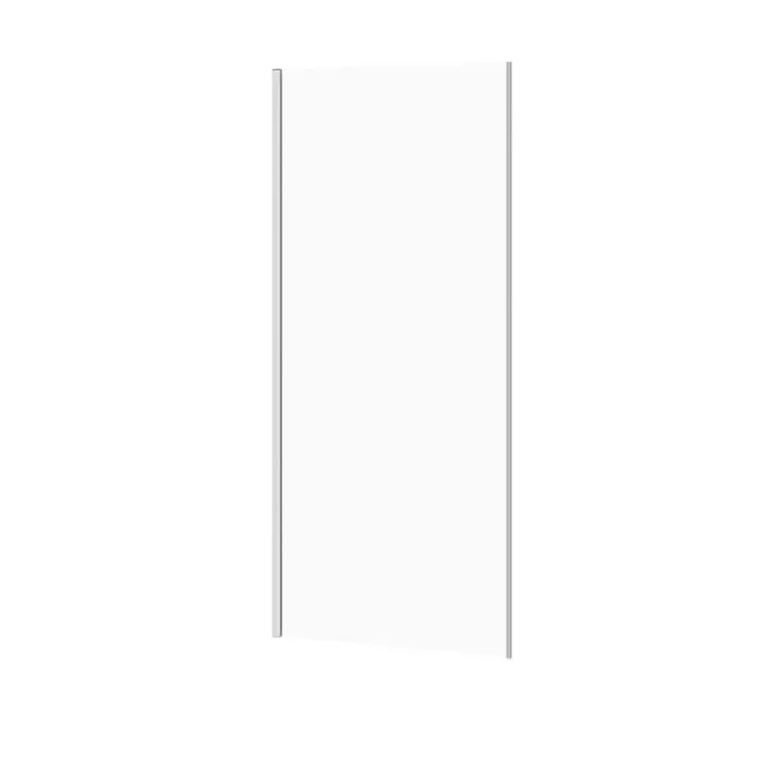 Perete de dus 90 cm, crom, Cersanit Crea