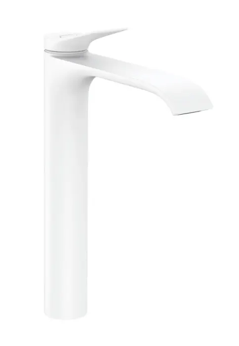 Baterie lavoar inalta alb mat Hansgrohe Vivenis 75042700
